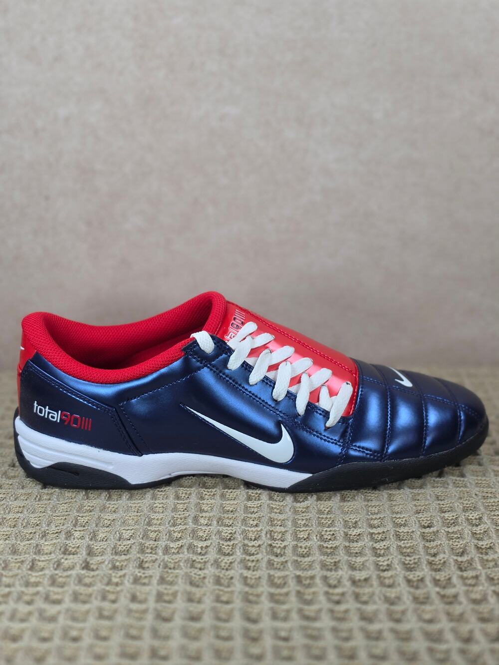 Nike Total 90 III II7631‑400 Men’s 12 Midnight Navy White – Brand New